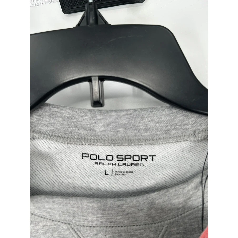 Polo Sport Ralph Lauren Sport Rugby Crewneck Graphic Sweatshirt Performance PSFC